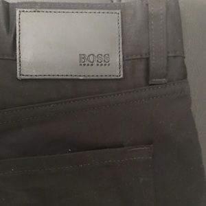 Black Hugo Boss Luxury Casual Pants